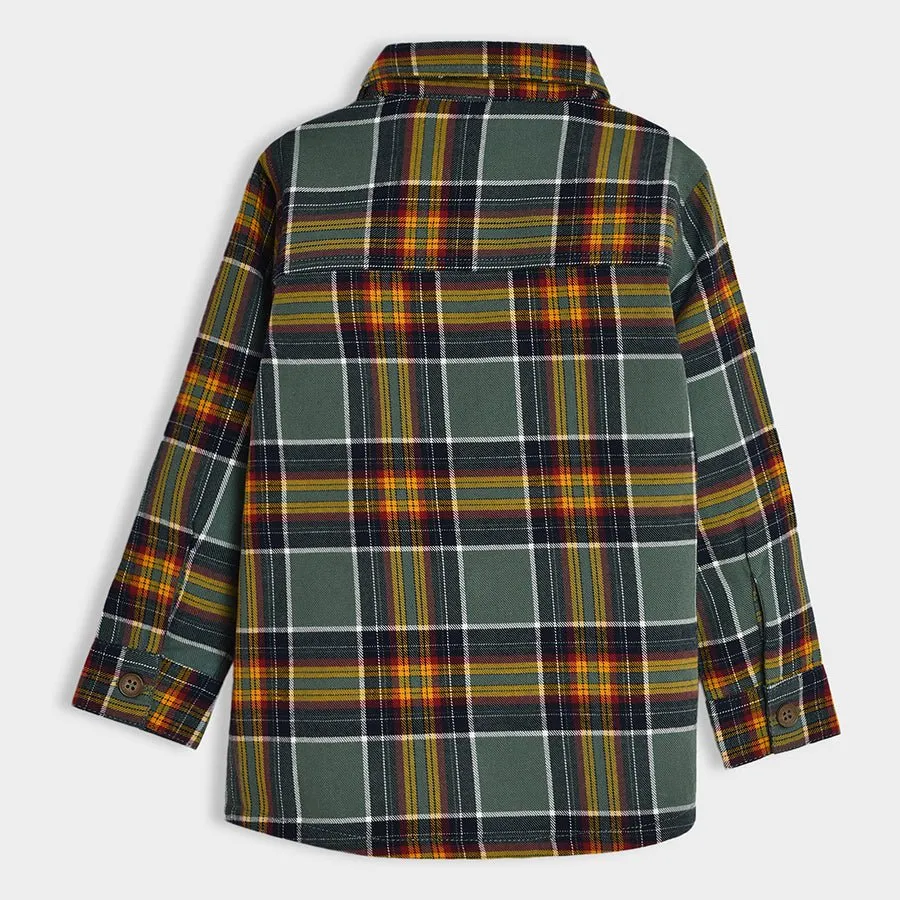 Adventure Green Flannel Shirt