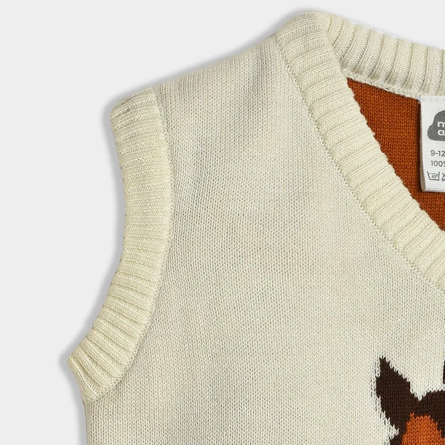 Adventure Horse Sleeveless Sweater