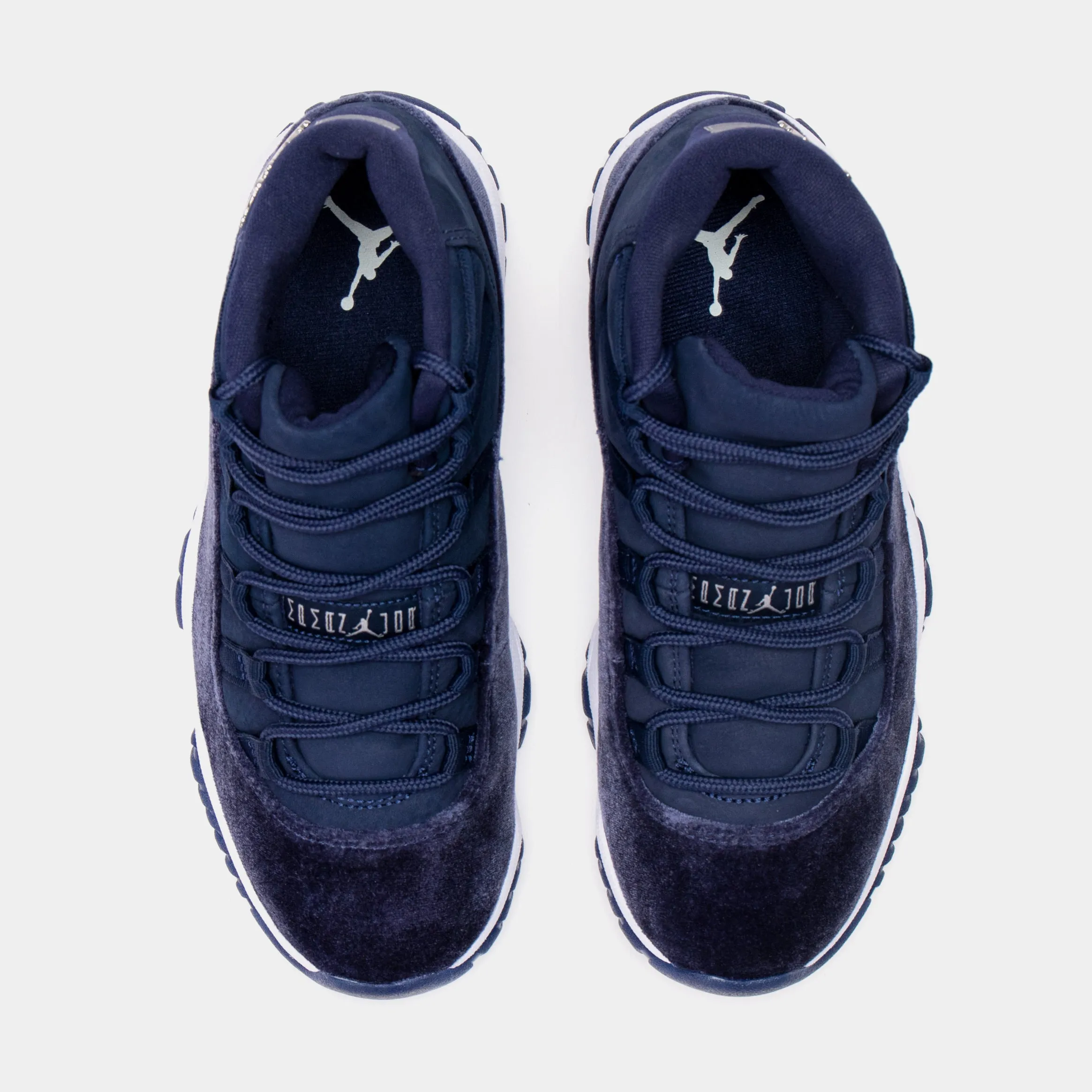 Air Jordan 11 Retro Midnight Navy Womens Lifestyle Shoes (Blue) Free Shipping