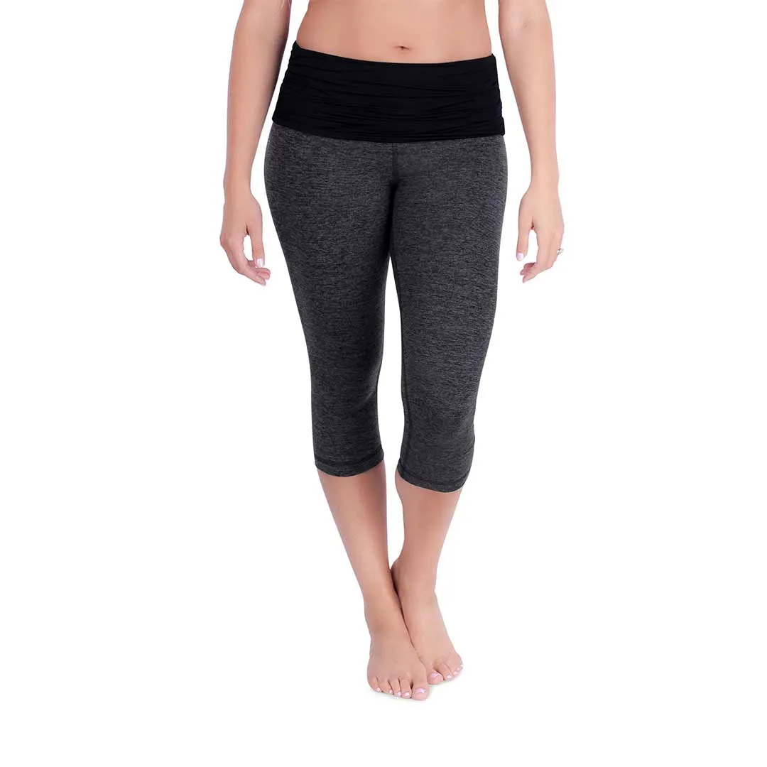 Belly Bandit Activewear Capris - Charcoal