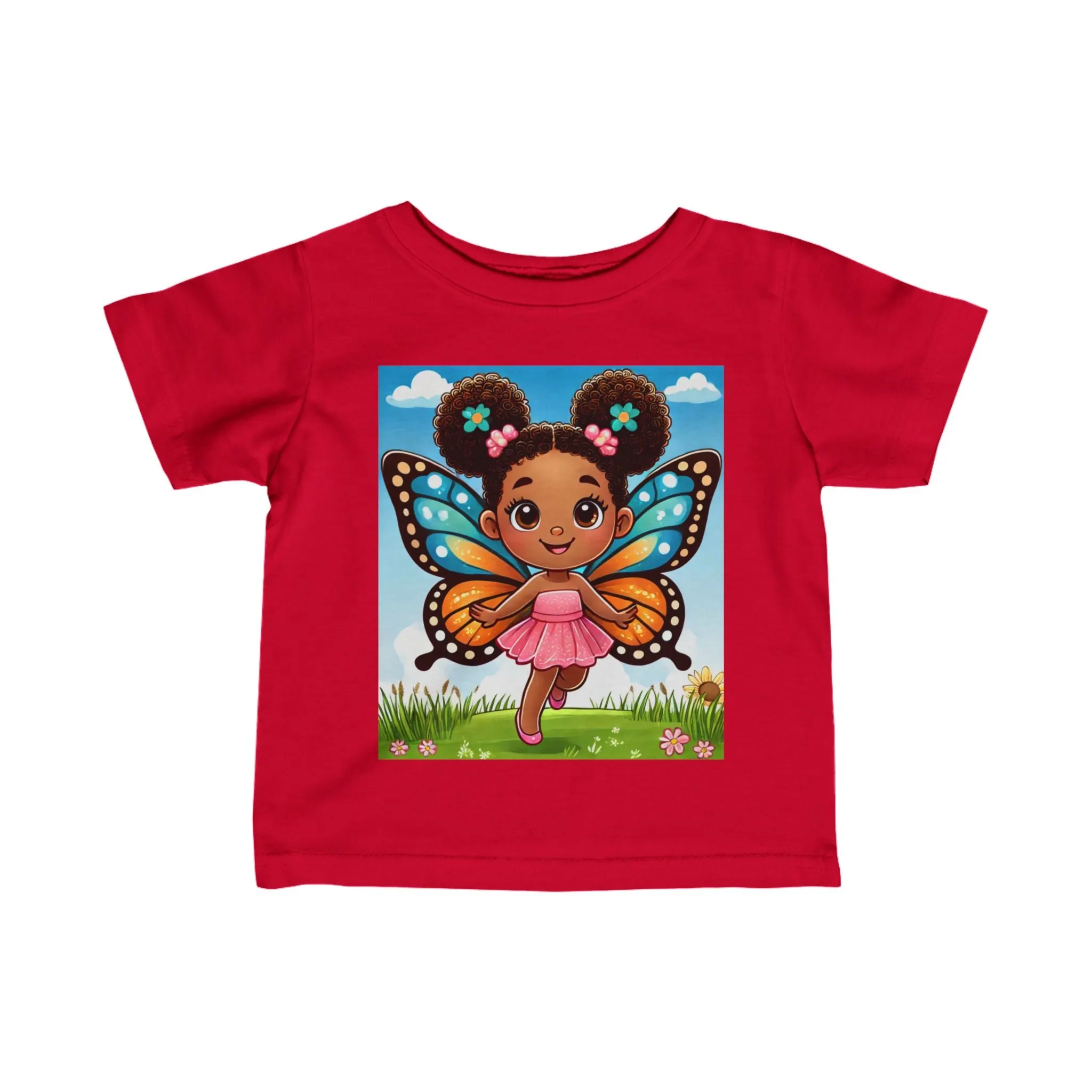 Black Butterfly - Infant Fine Jersey Tee