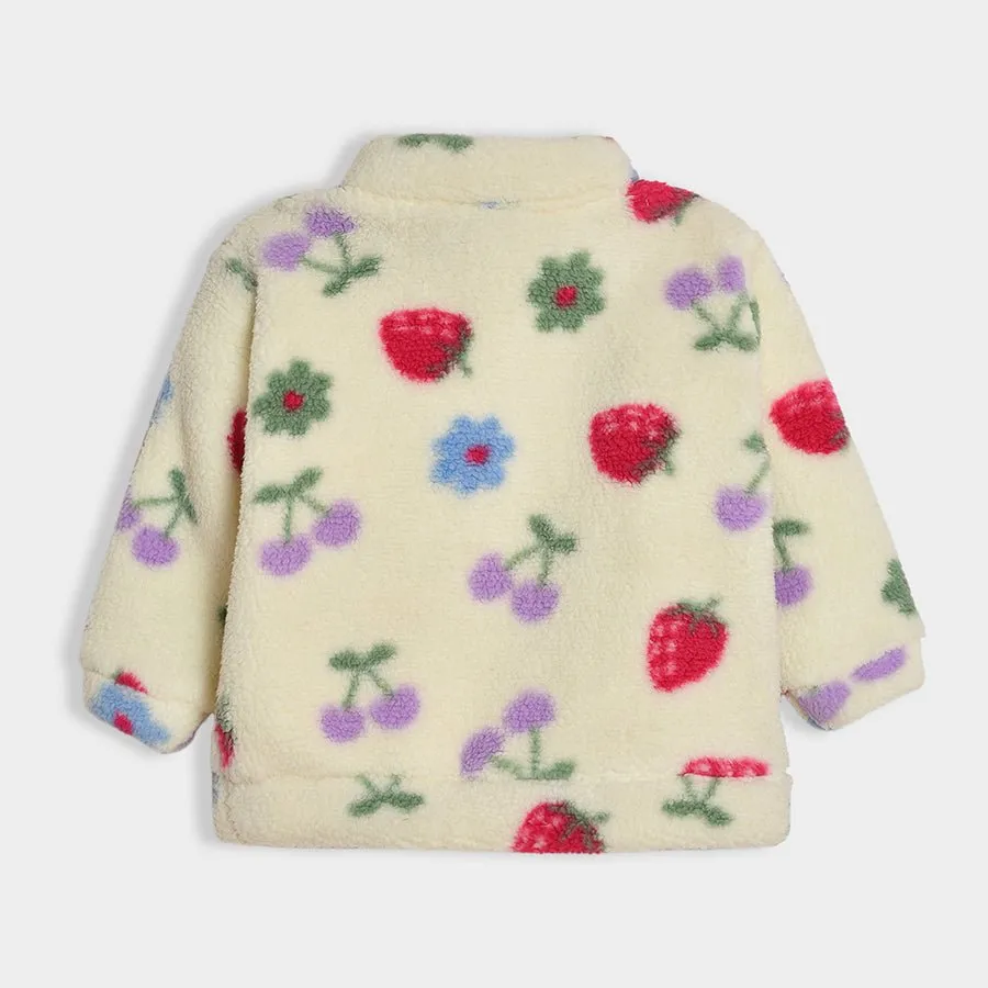 Bonjour Daisy Printed Sweatshirt