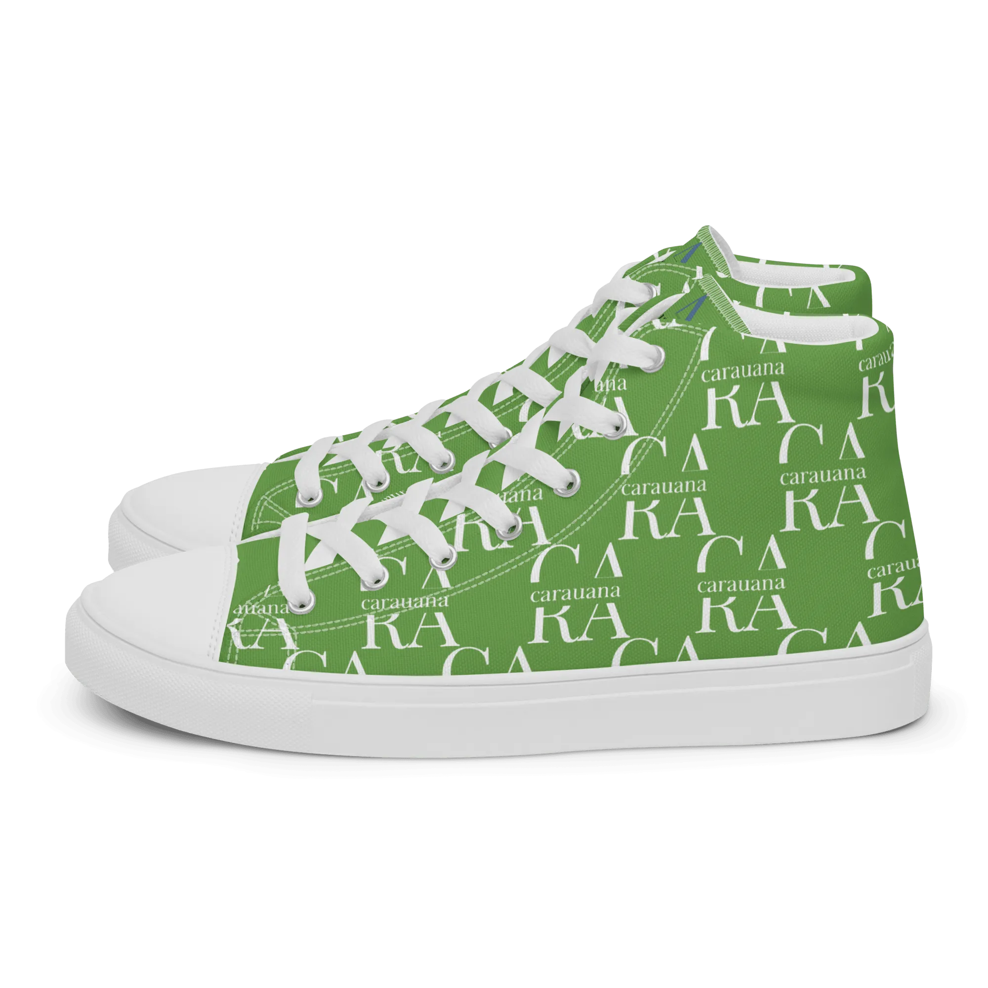 CARAUANA Hip Hop canvas shoes Green Branded