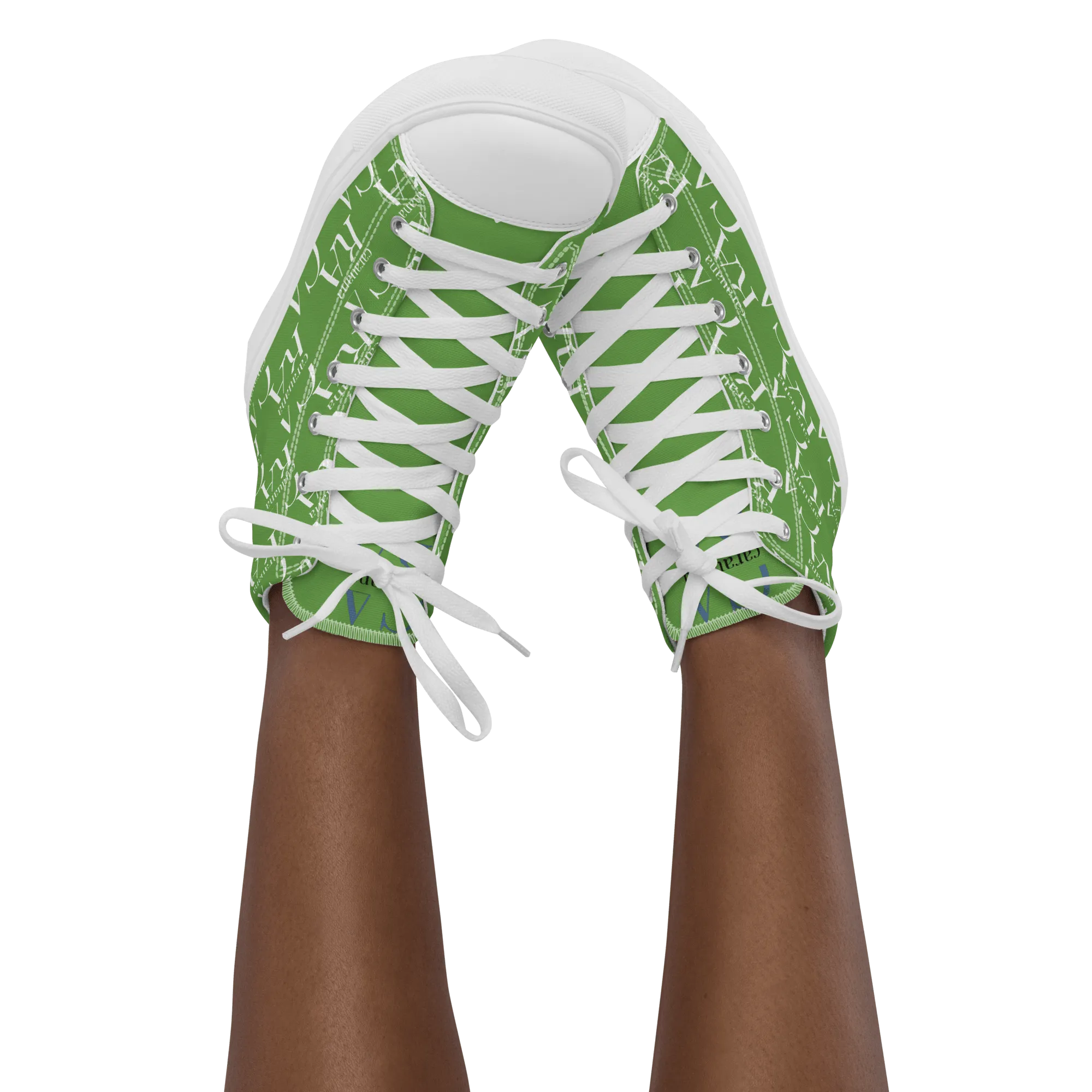 CARAUANA Hip Hop canvas shoes Green Branded