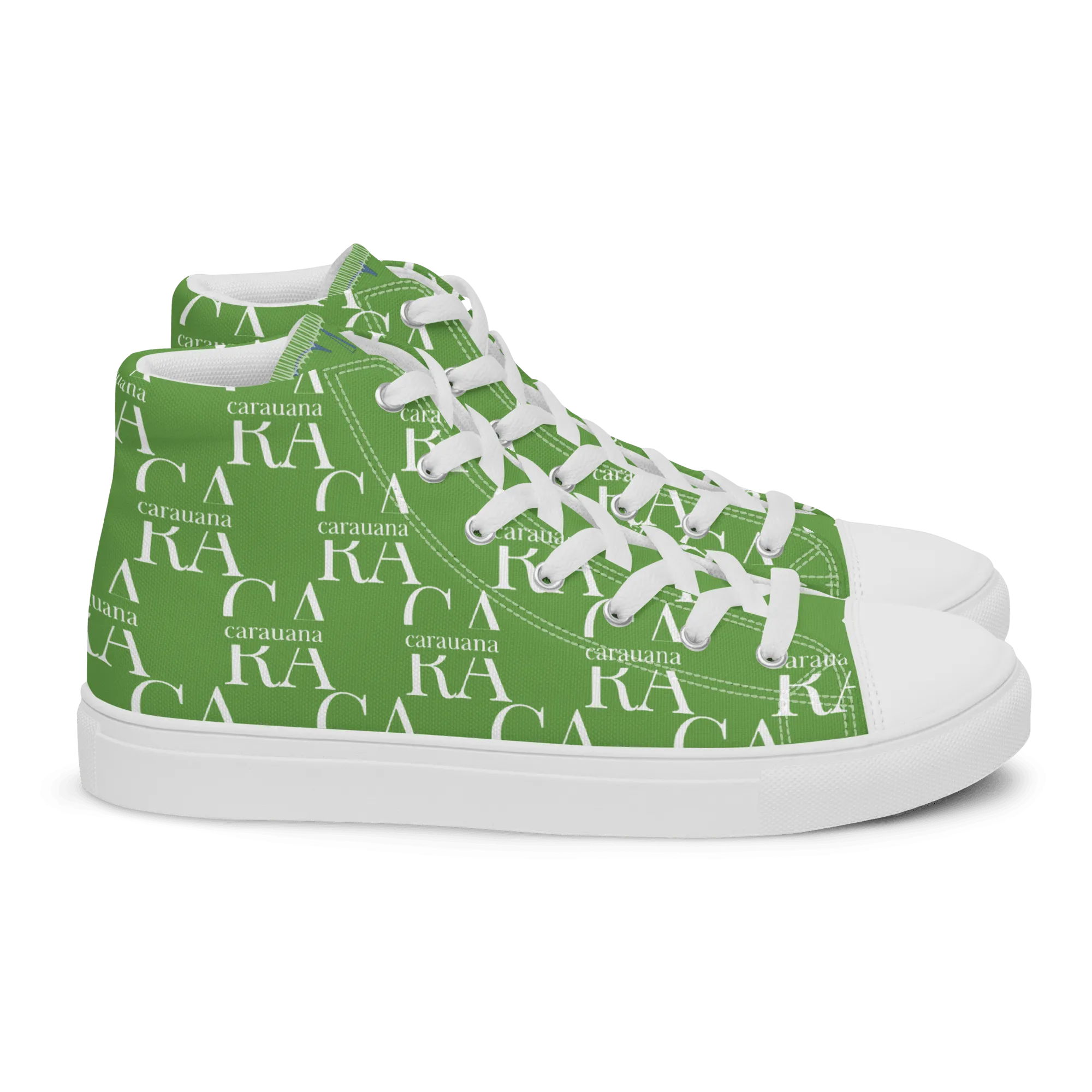 CARAUANA Hip Hop canvas shoes Green Branded