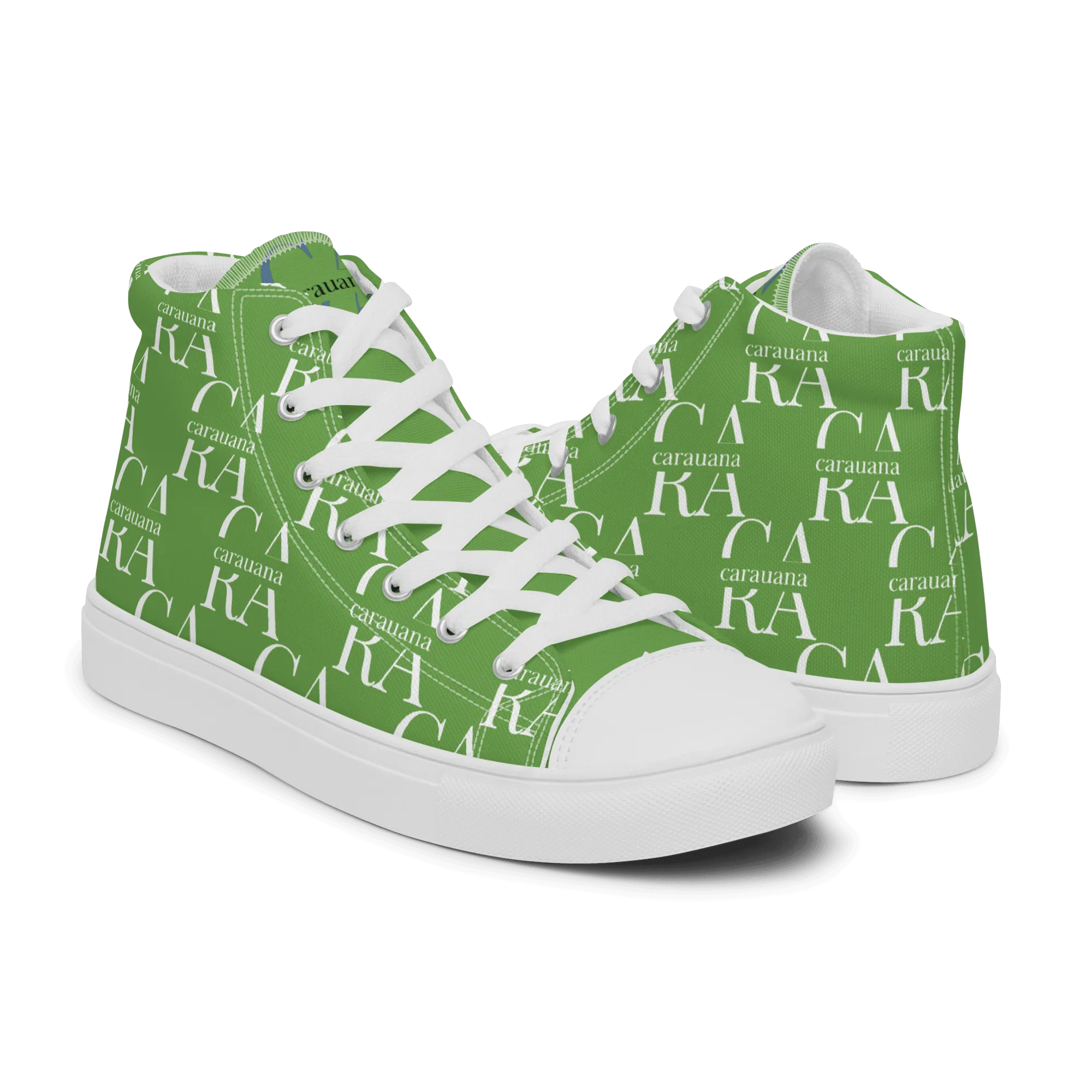 CARAUANA Hip Hop canvas shoes Green Branded