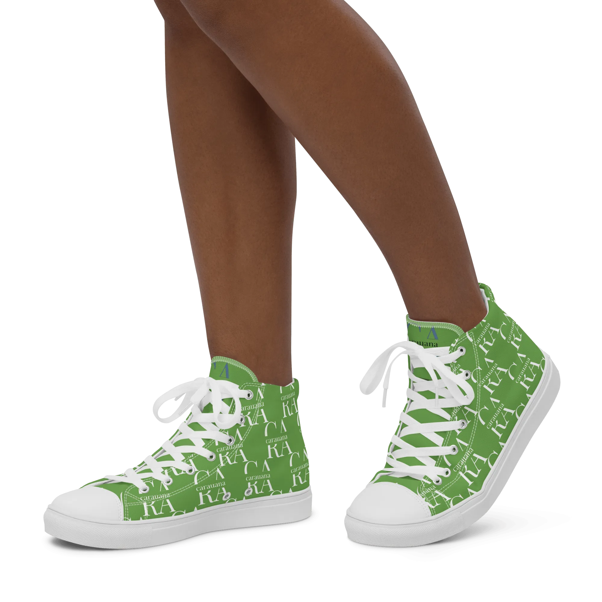 CARAUANA Hip Hop canvas shoes Green Branded