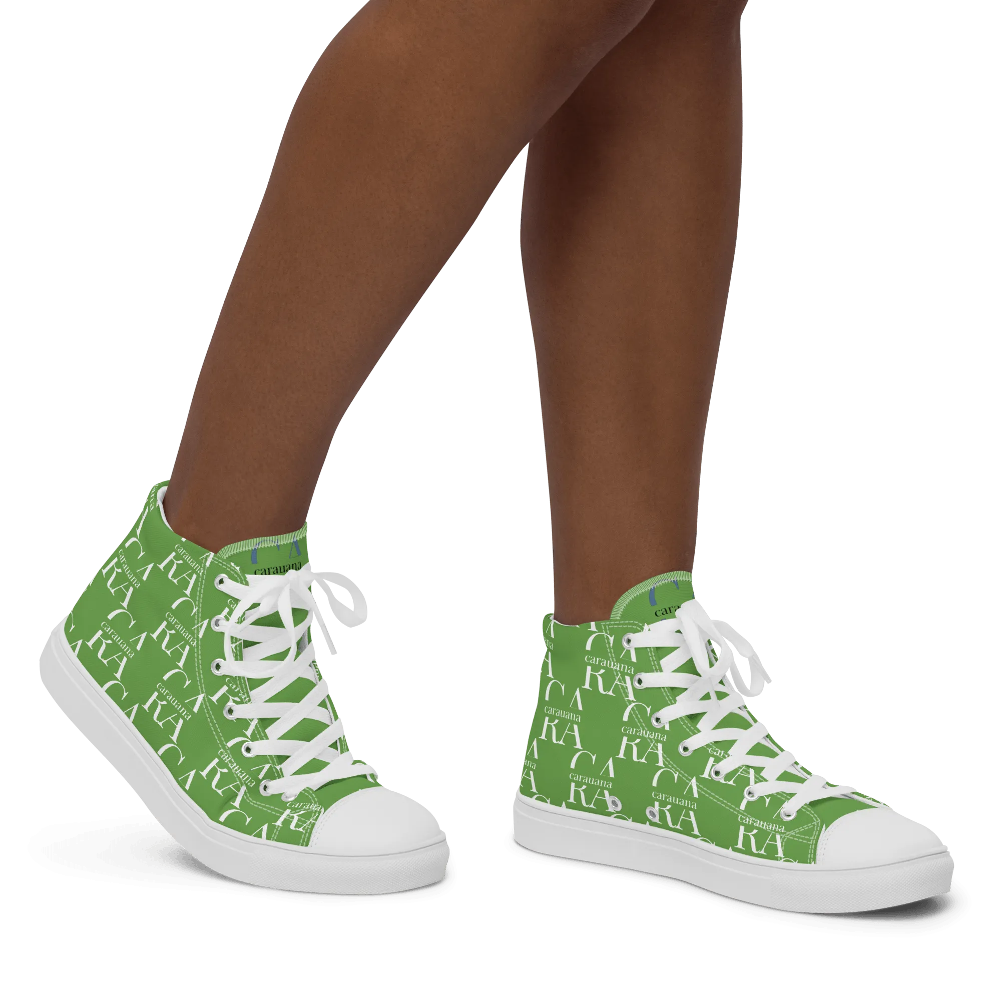 CARAUANA Hip Hop canvas shoes Green Branded