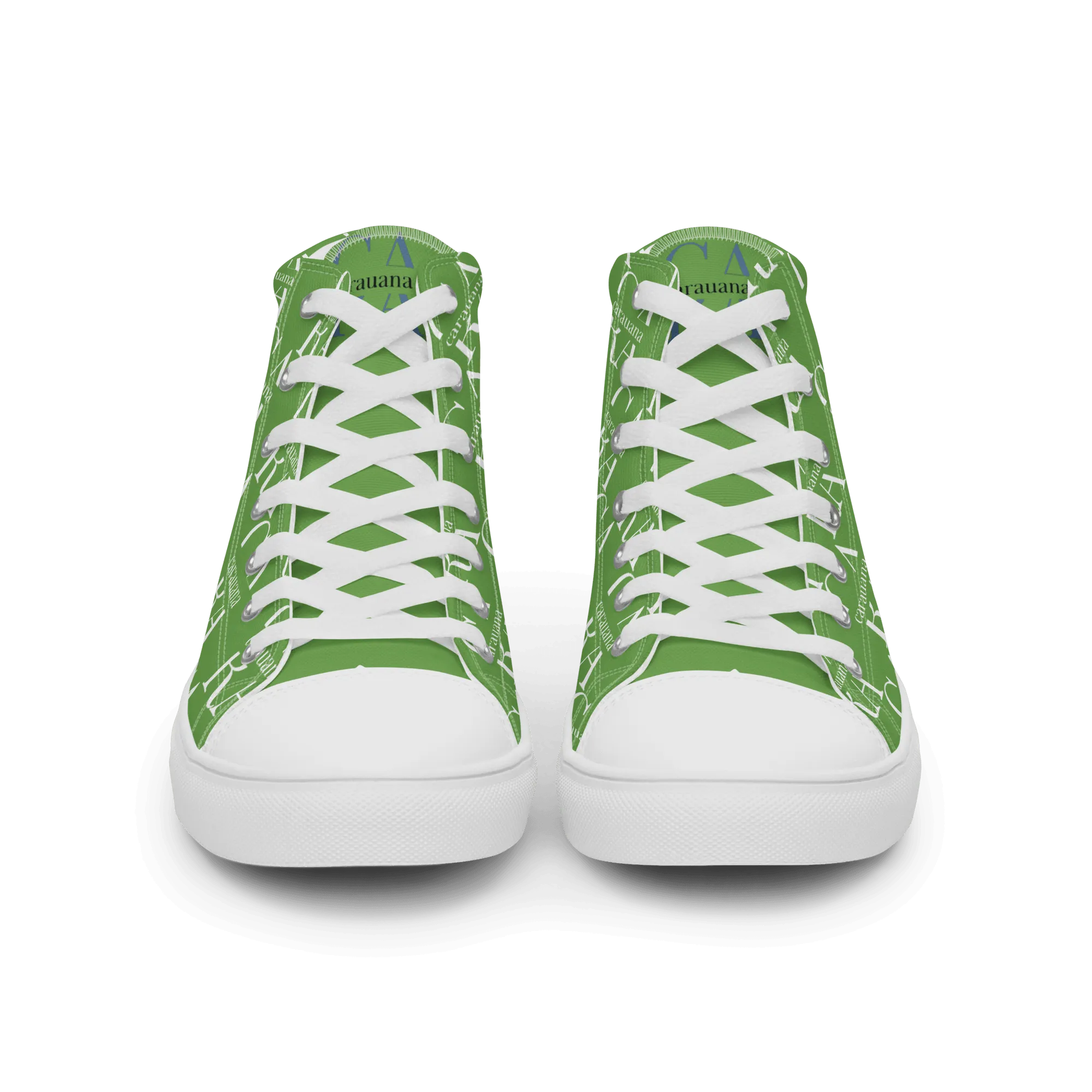 CARAUANA Hip Hop canvas shoes Green Branded