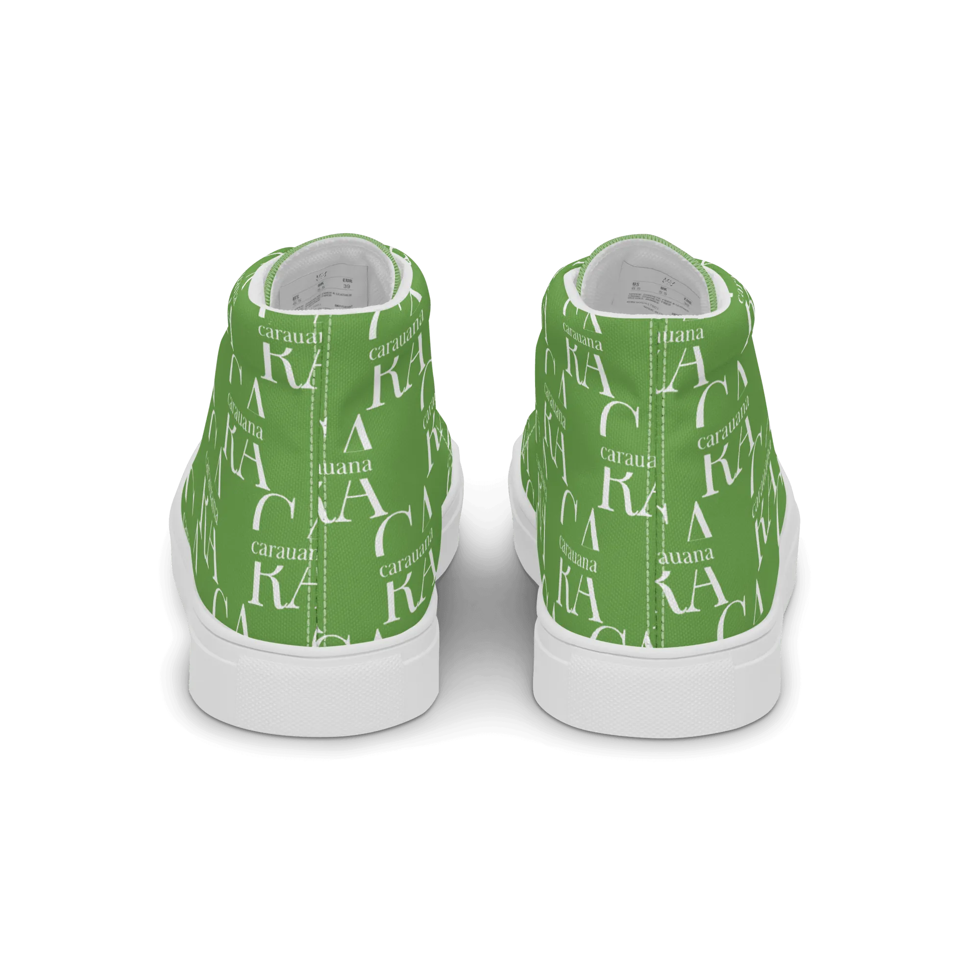 CARAUANA Hip Hop canvas shoes Green Branded