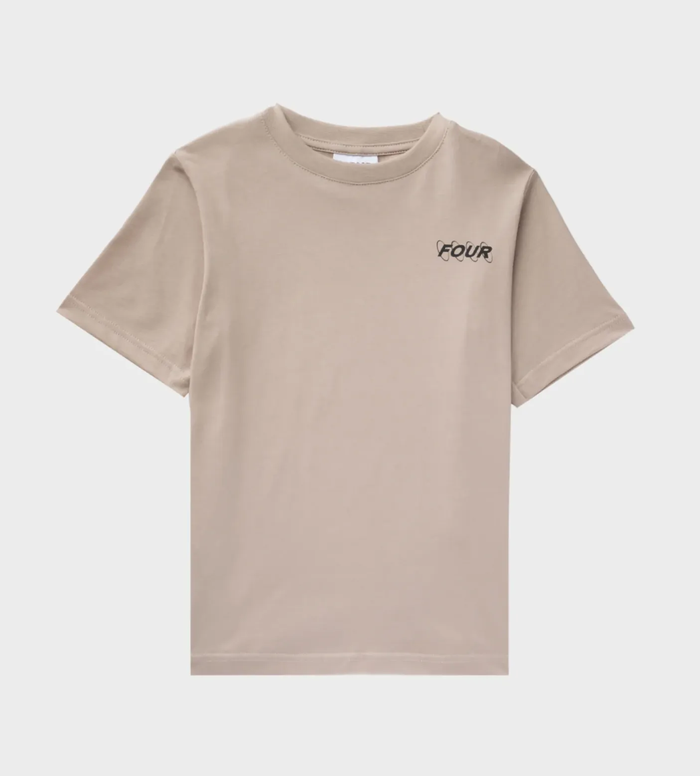 Circles Logo T-Shirt Vintage Khaki