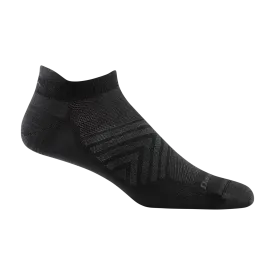 Darn Tough Run No Show Tab No Cushion Ultra-Lightweight Running Sock - Men's - Black