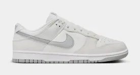 Dunk Low Summit White Mens Lifestyle Shoes ( Summit White/Light Smoke Grey/Platinum Tint/White)