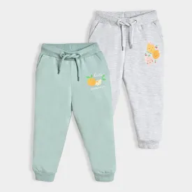 Fruits Melange Multicolor Jogger Pack of 2