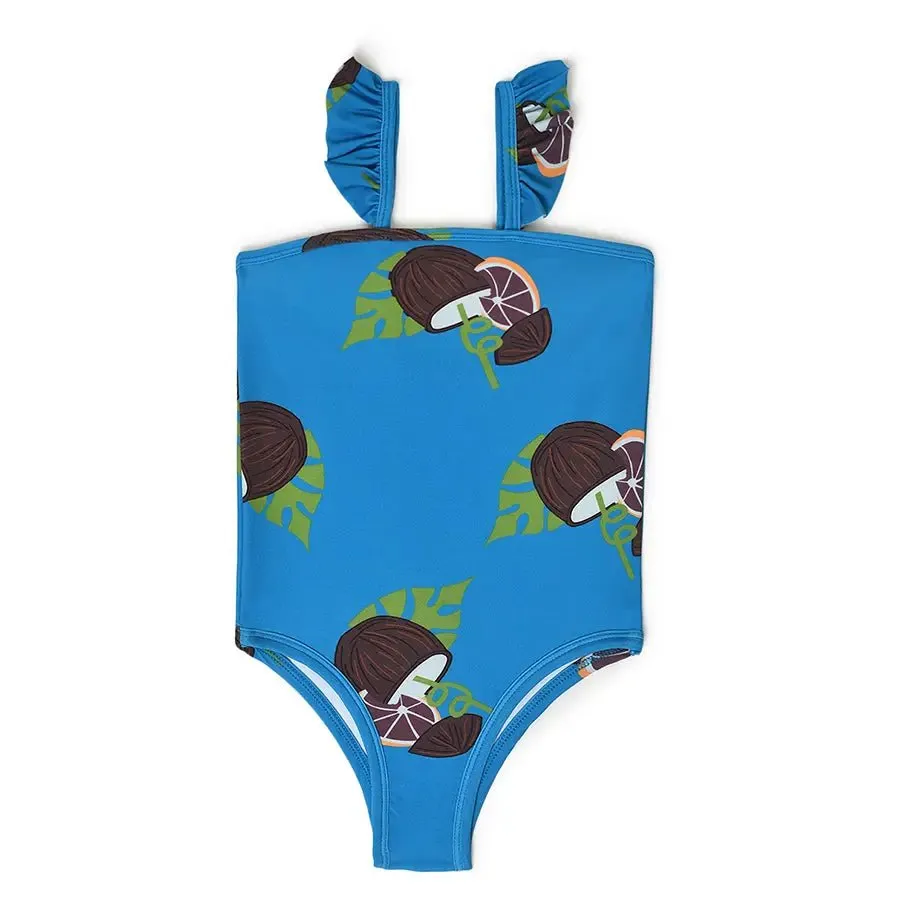 Girls One-Piece Swimsuit