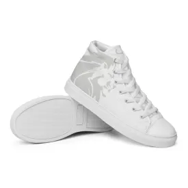 Lion of Judah Silver | Christian Women’s High Top Shoes | VT Mission Merch