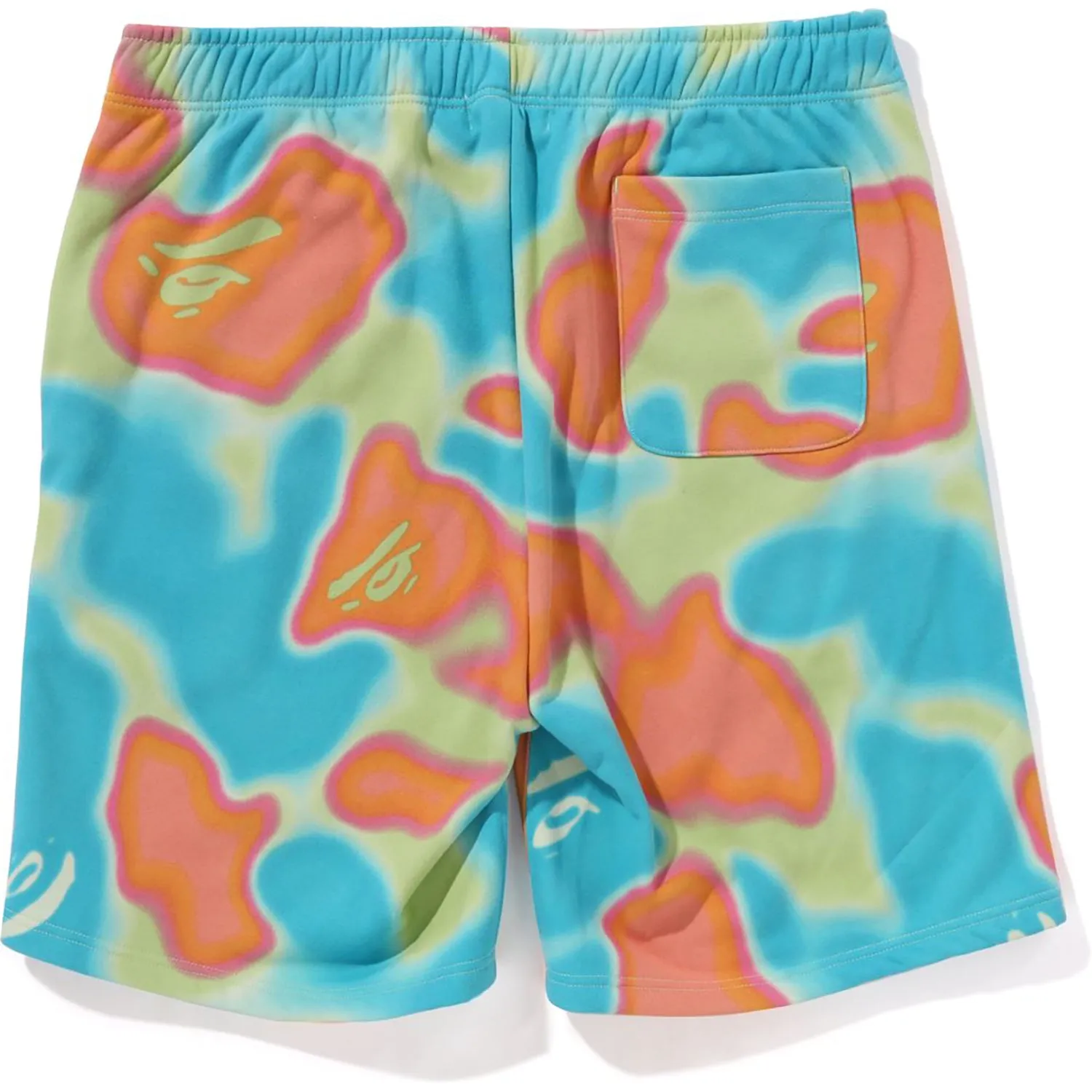 LIQUID CAMO SHARK SWEAT SHORTS MENS