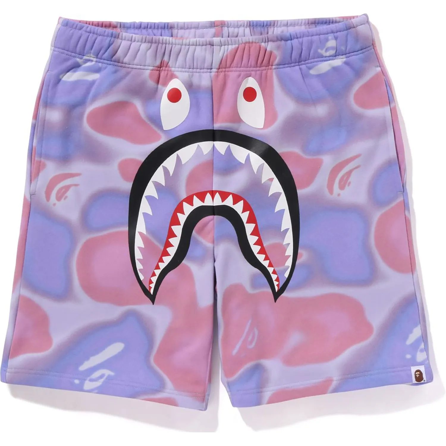 LIQUID CAMO SHARK SWEAT SHORTS MENS