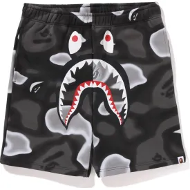 LIQUID CAMO SHARK SWEAT SHORTS MENS