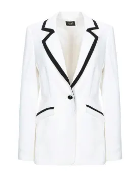 Liu •jo Women Blazer White 10 UK