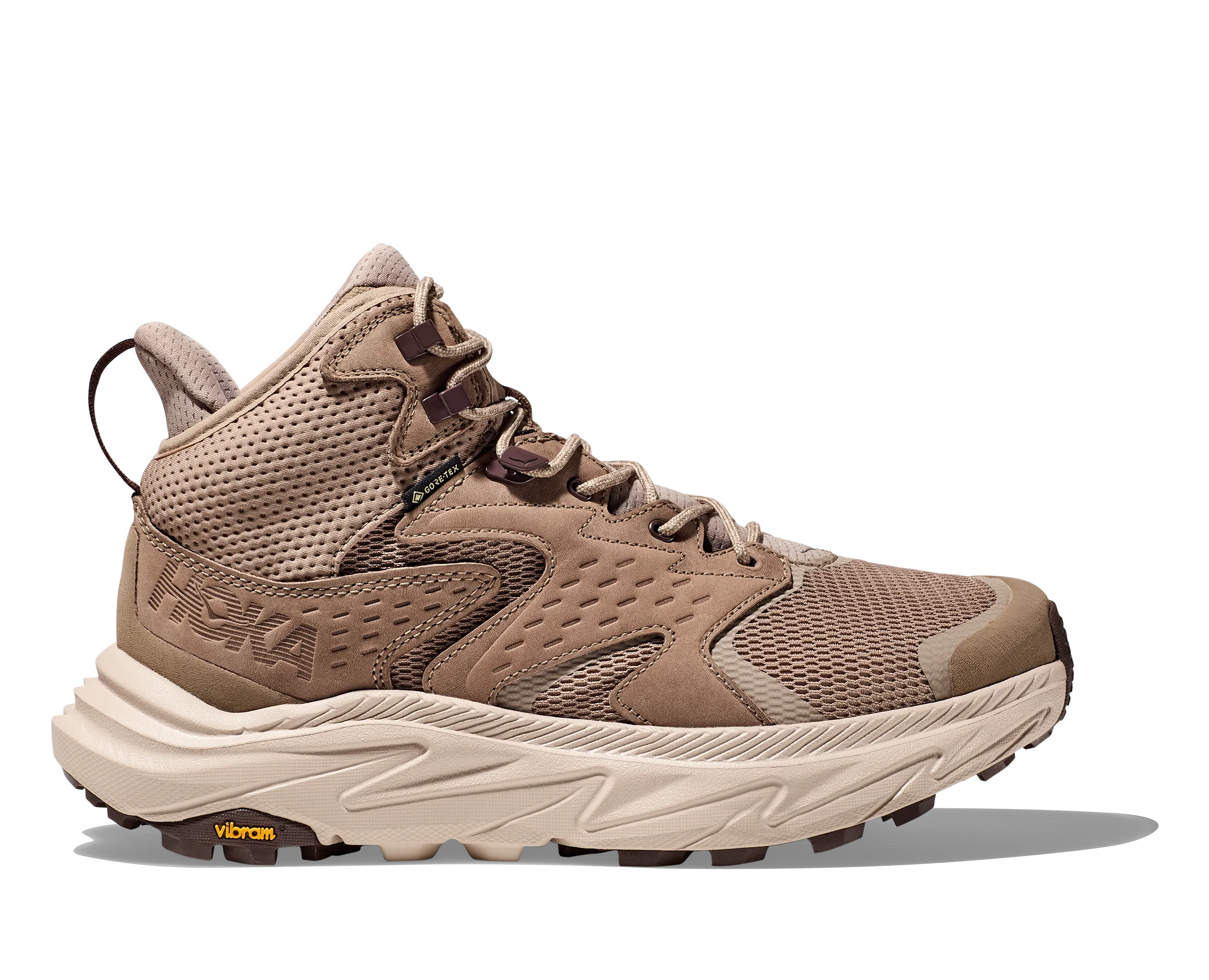 Men's Hoka Anacapa 2 Mid GTX Color: Dune / Oxford Tan