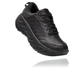 Men's Hoka Bondi SR Color: Black / Black (WIDE WIDTH)