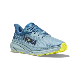 Men's Hoka Challenger 7 Color: Stone Blue / Evening Primrose