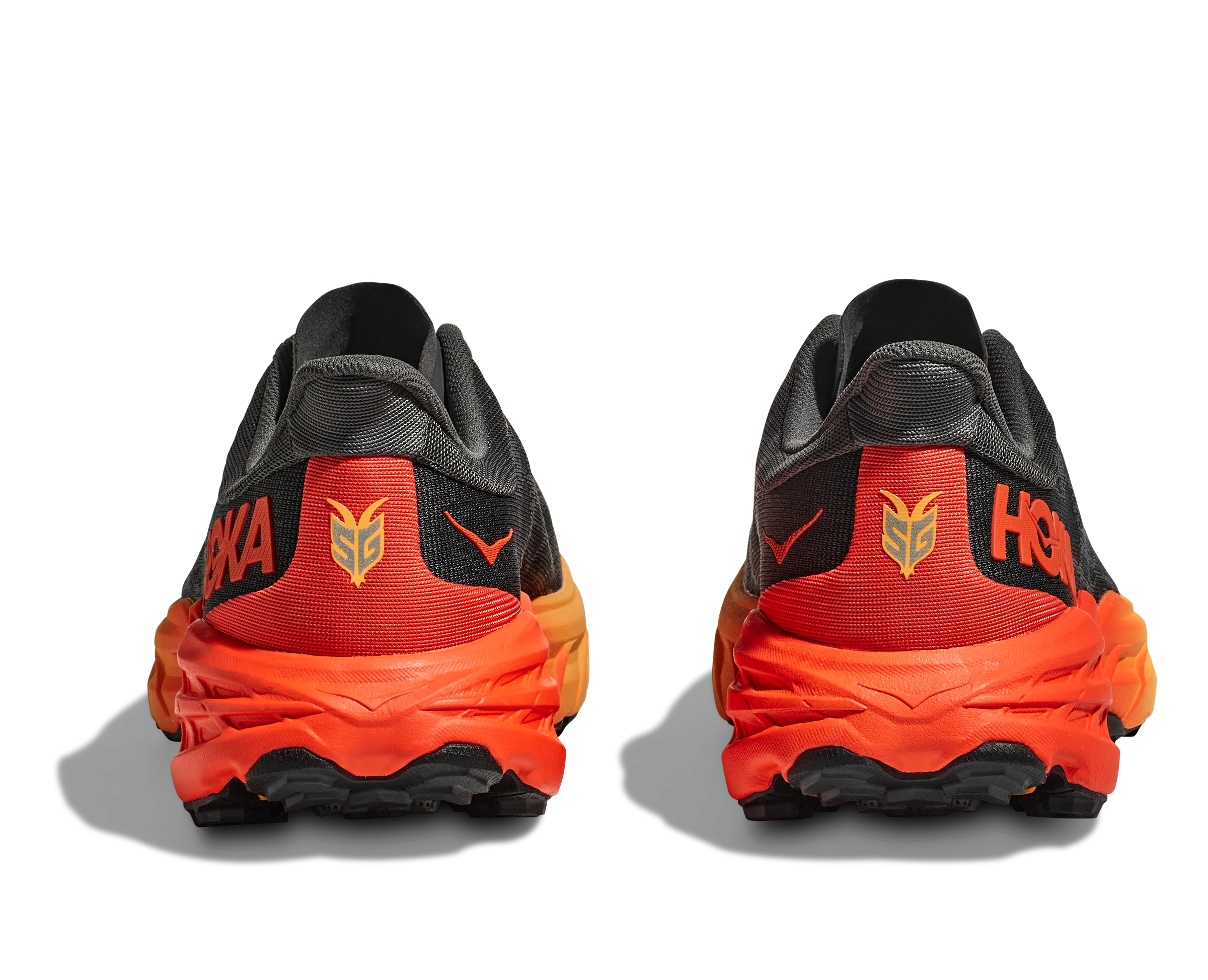 Men's Hoka Speedgoat 5 Color: Castlerock/Flame