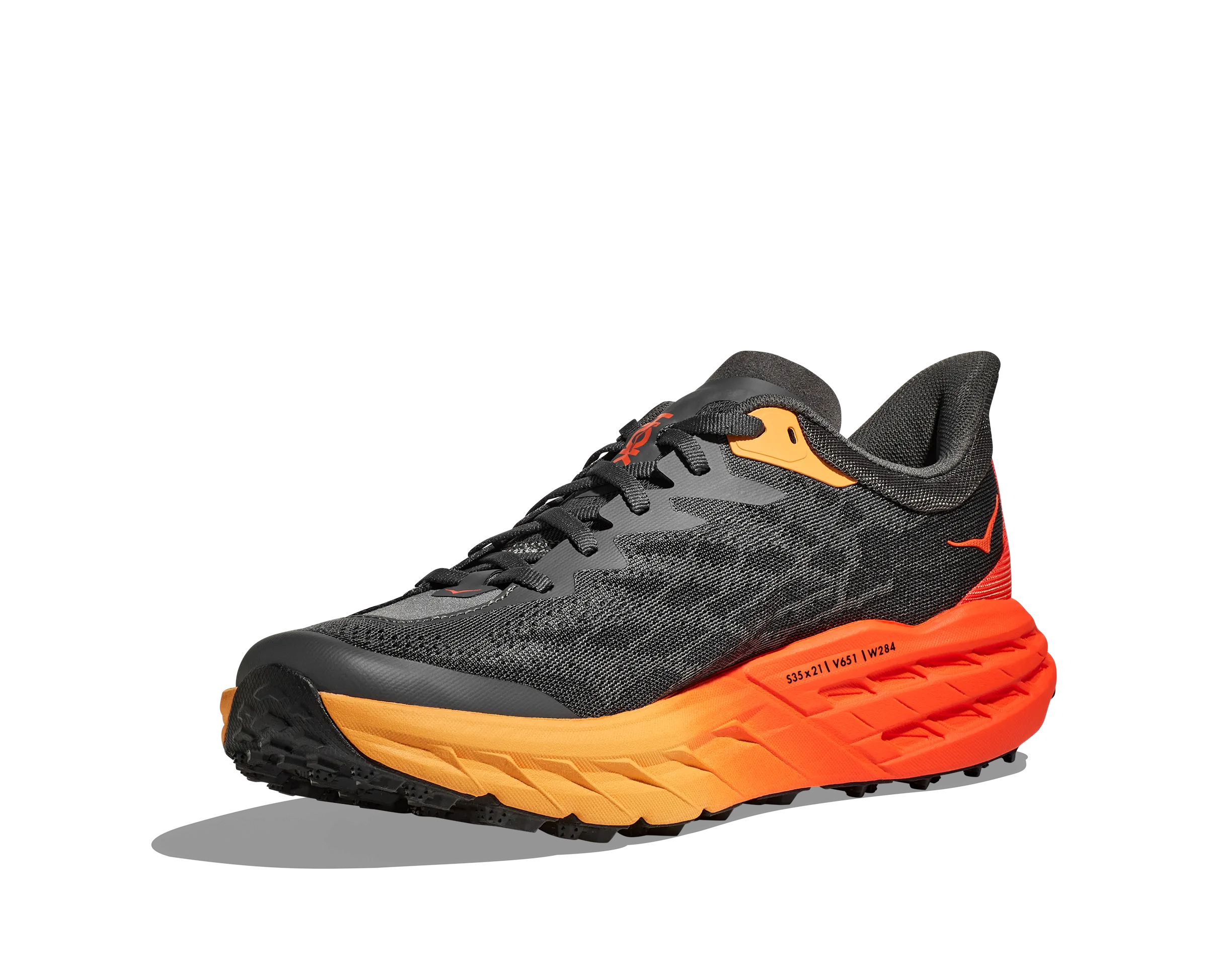 Men's Hoka Speedgoat 5 Color: Castlerock/Flame