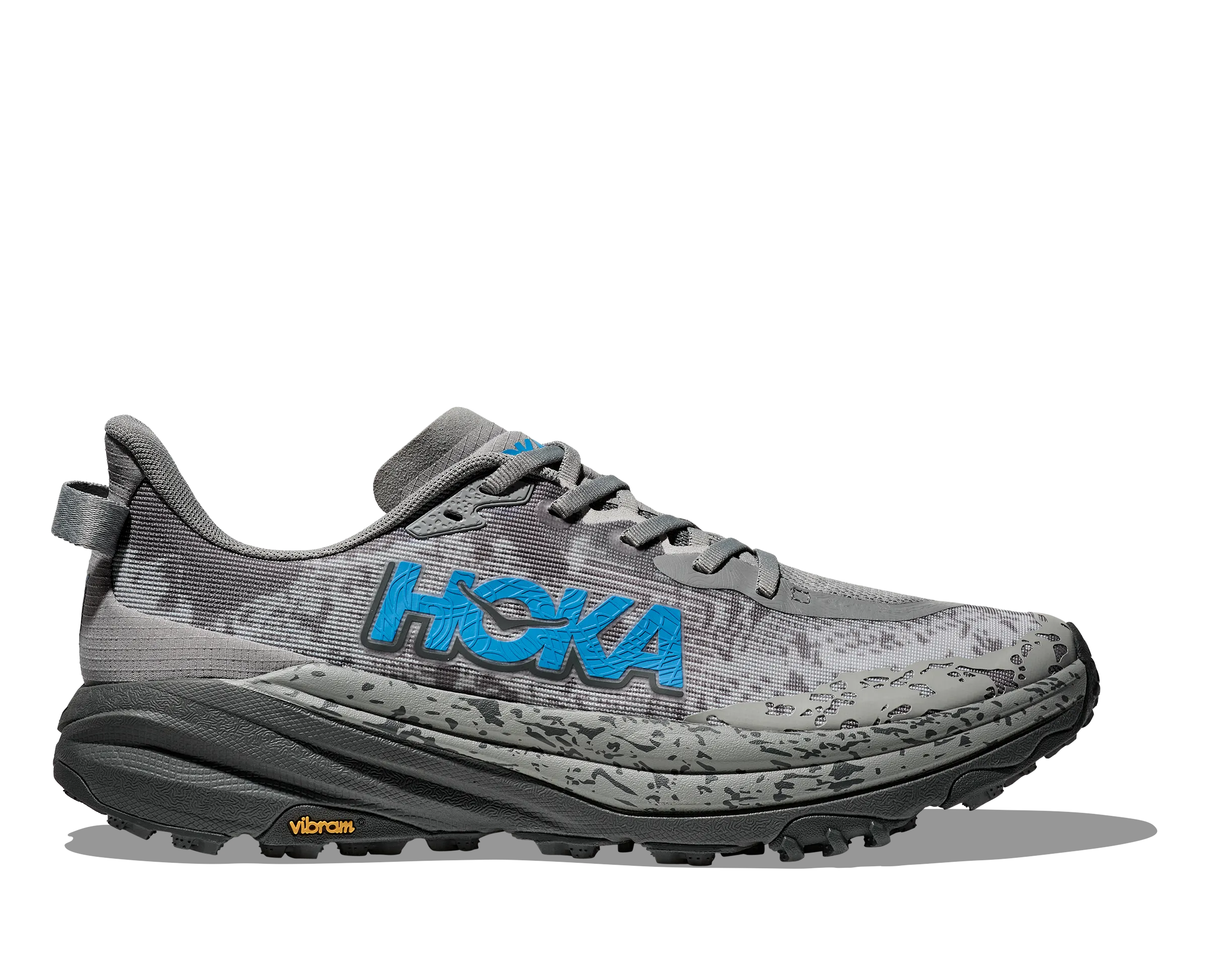 Men's Hoka Speedgoat 6 Color: Galactic Grey/Hoka Blue