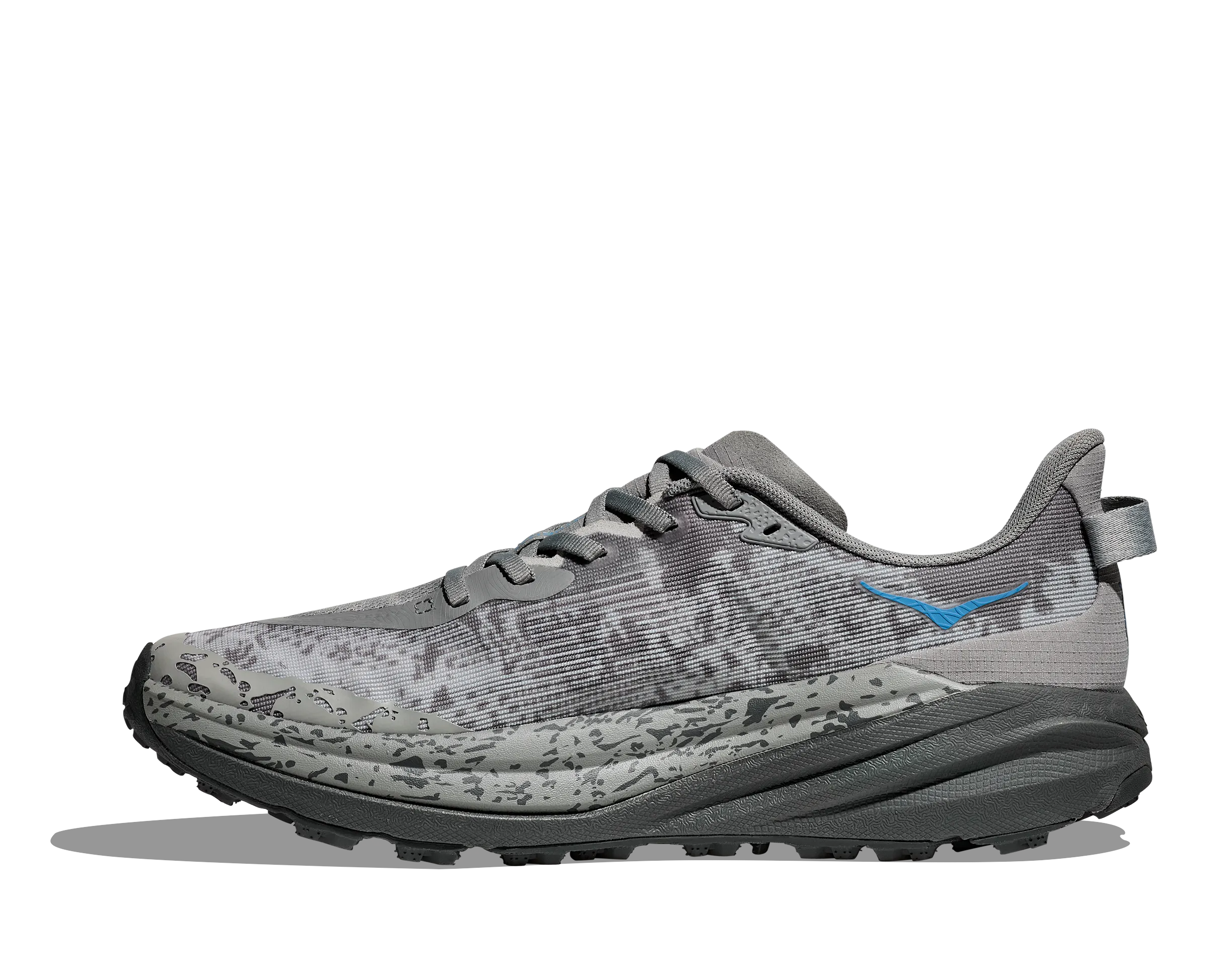 Men's Hoka Speedgoat 6 Color: Galactic Grey/Hoka Blue