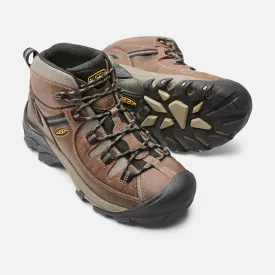 Men's Keen Targhee II Waterproof Mid Color: Shitake/ Brindle (WIDE WIDTH)