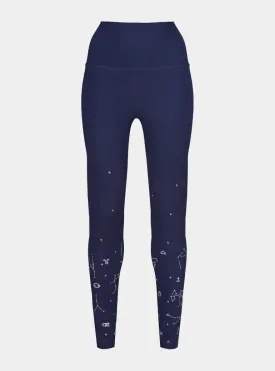 Night Navy Astrology Leggings