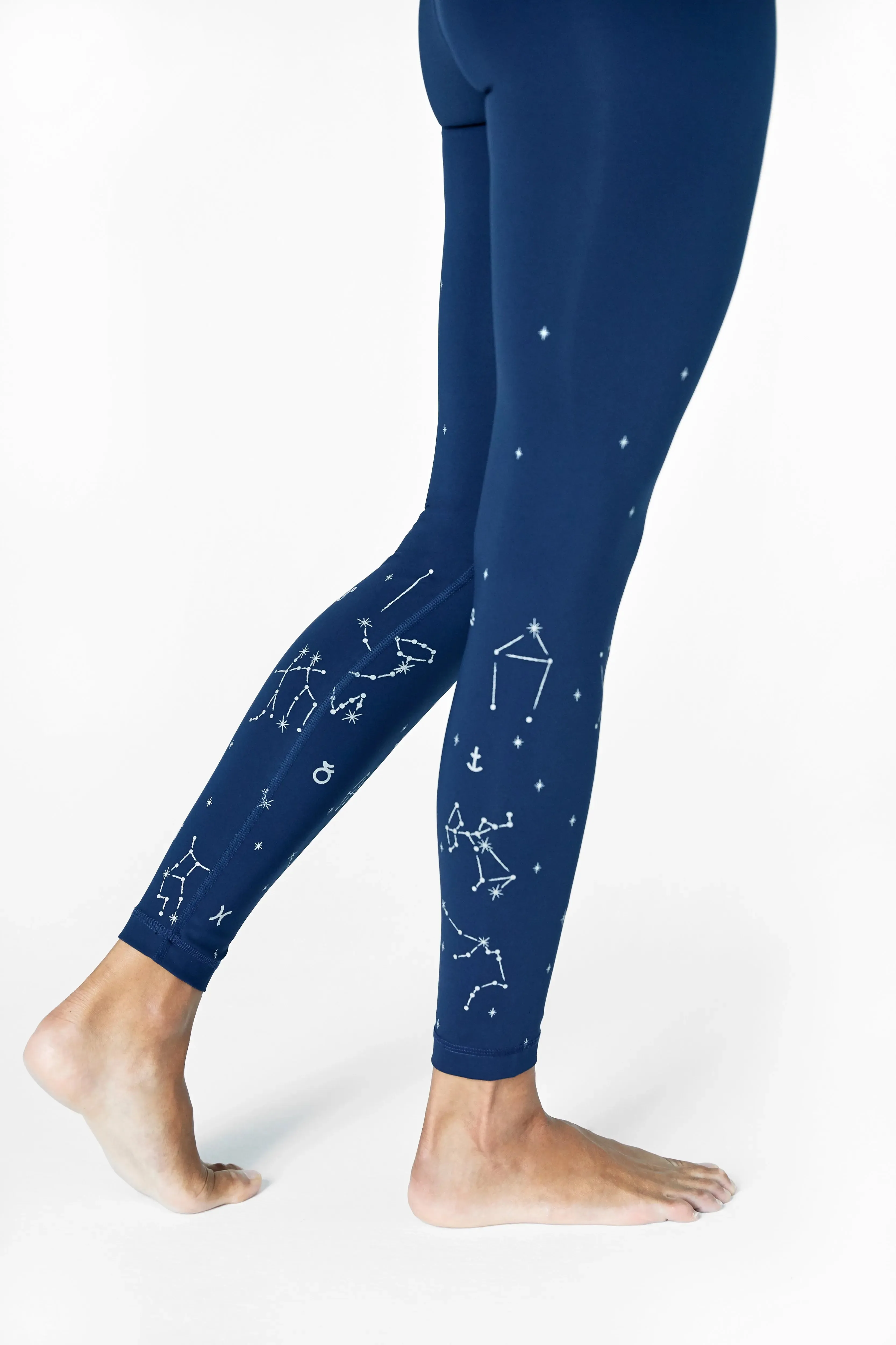 Night Navy Astrology Leggings