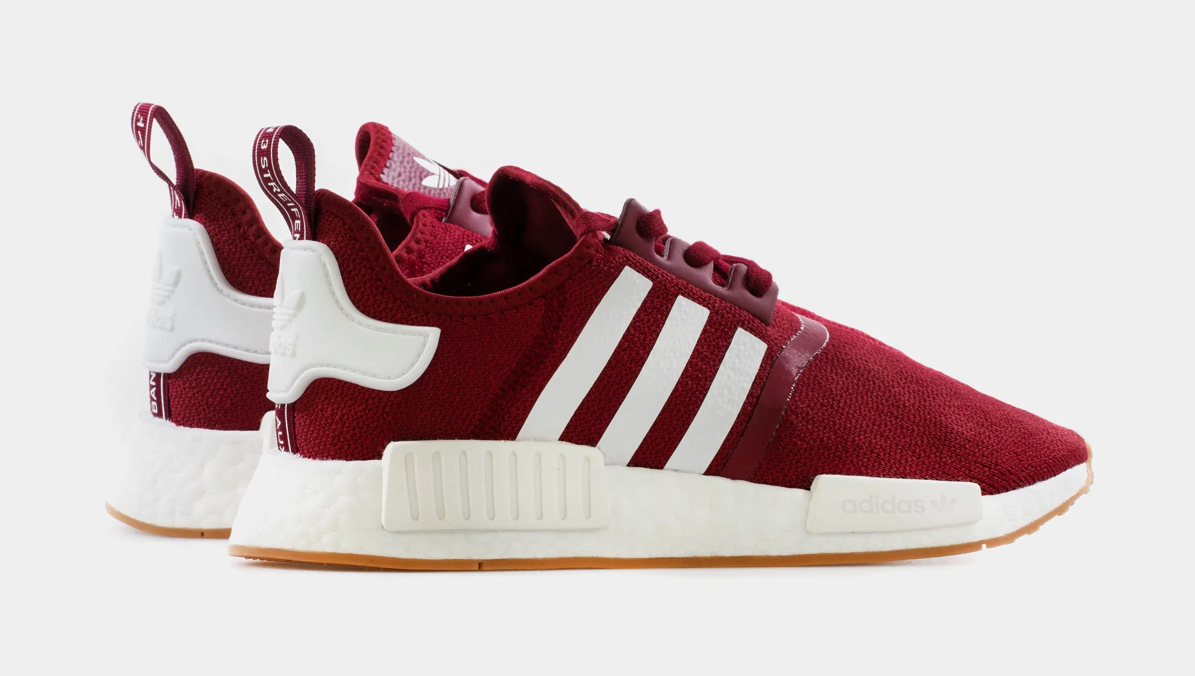 NMD_R1 Mens Running Shoe (Burgundy Red/White)