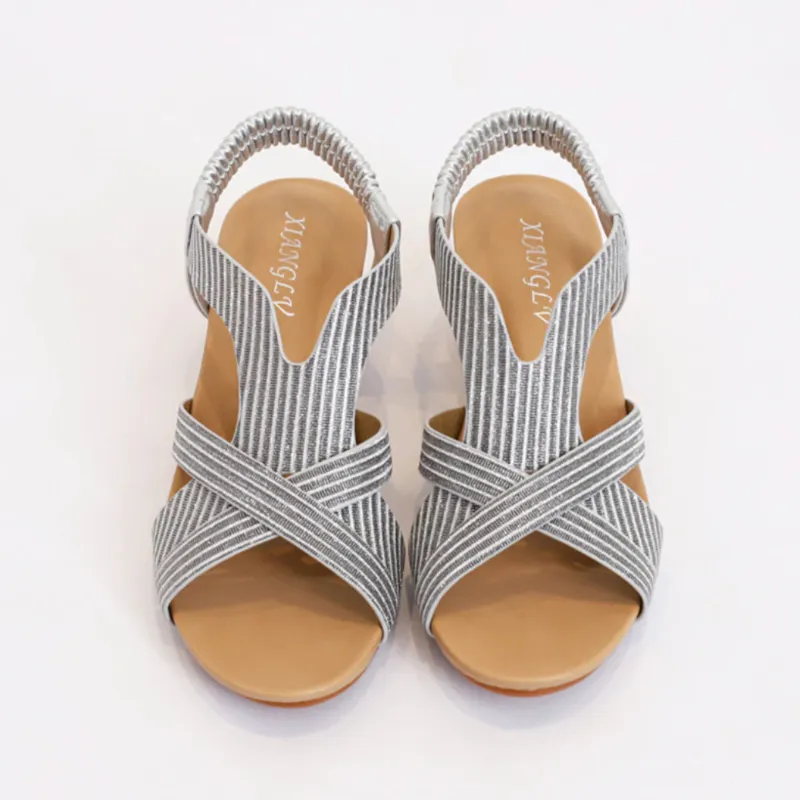 OCW Orthopedic Women Sandal Arch Support Elastic Elegant Fashion