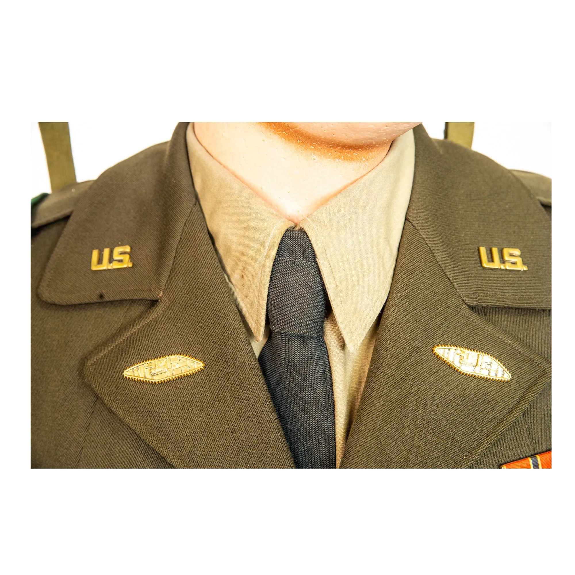 Original U.S. WWII Brigadier General Cornelius M Daly Uniform and Personal Effects Grouping - Formerly A.A.F. Tank Museum Collection