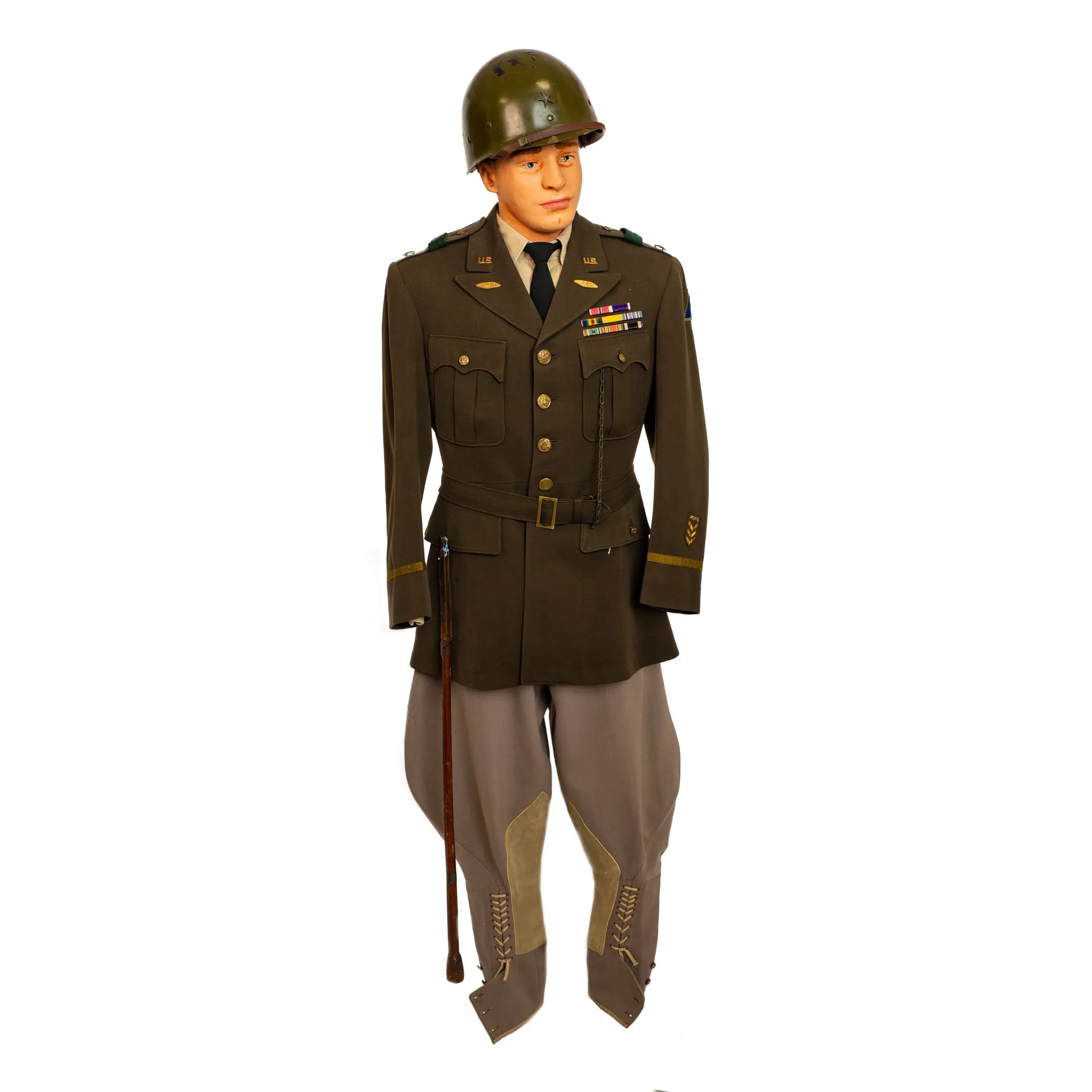 Original U.S. WWII Brigadier General Cornelius M Daly Uniform and Personal Effects Grouping - Formerly A.A.F. Tank Museum Collection