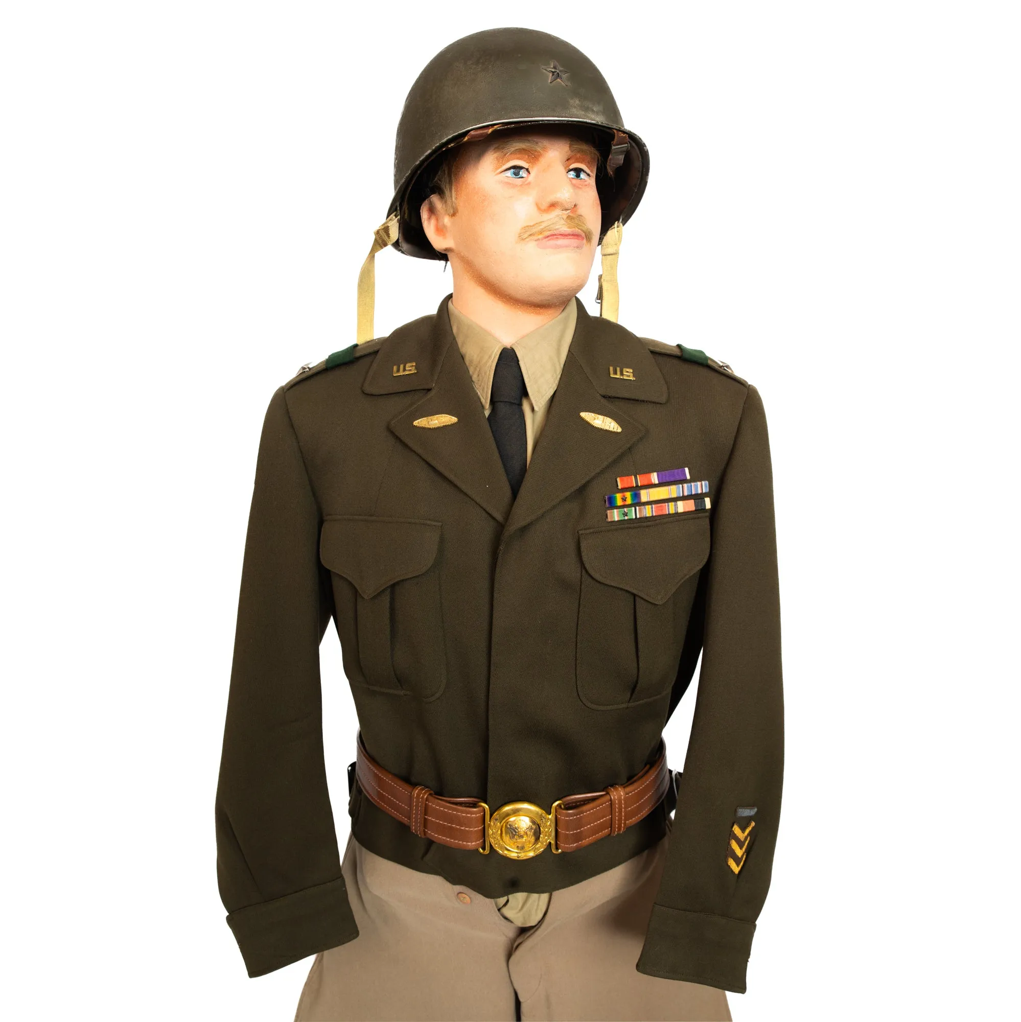 Original U.S. WWII Brigadier General Cornelius M Daly Uniform and Personal Effects Grouping - Formerly A.A.F. Tank Museum Collection