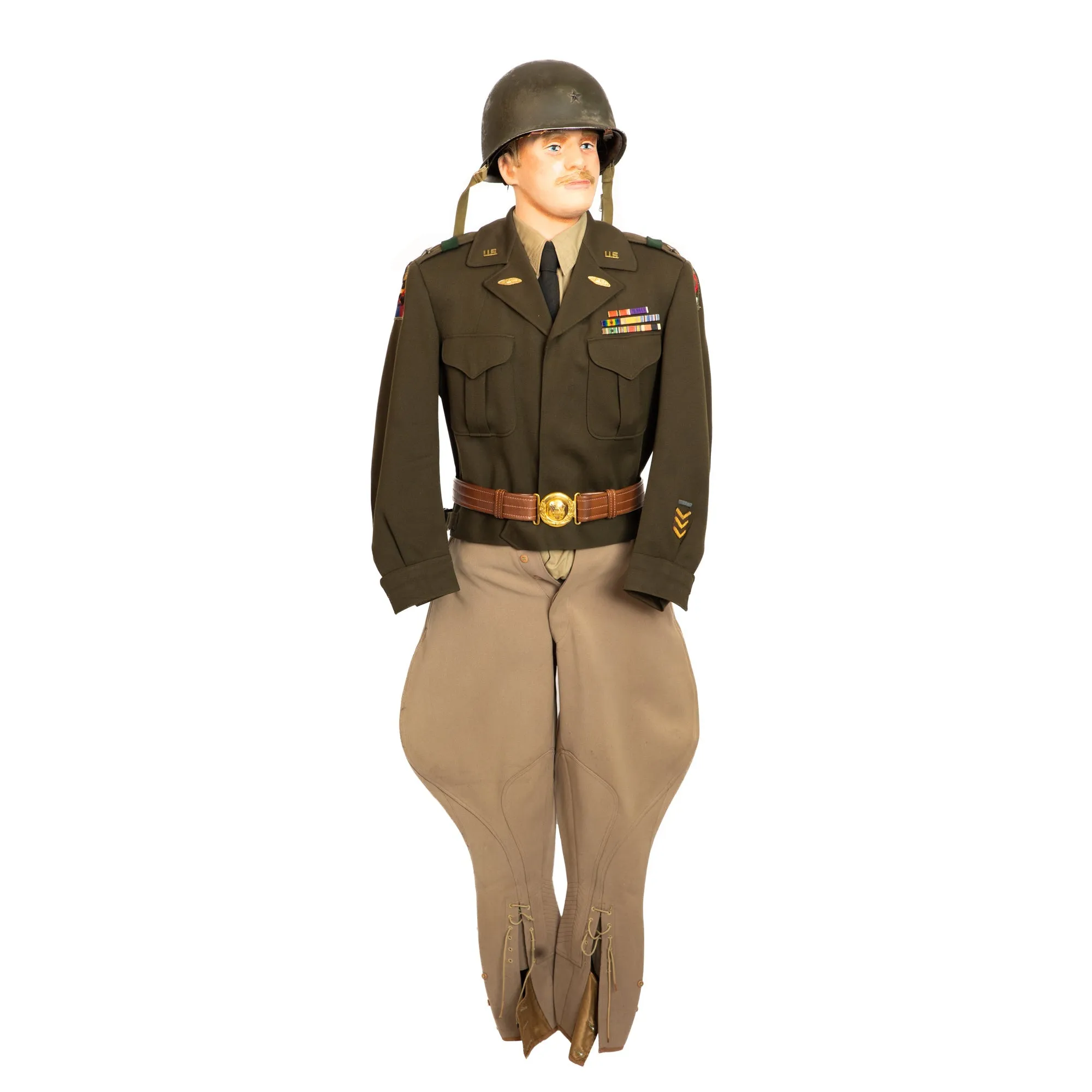 Original U.S. WWII Brigadier General Cornelius M Daly Uniform and Personal Effects Grouping - Formerly A.A.F. Tank Museum Collection