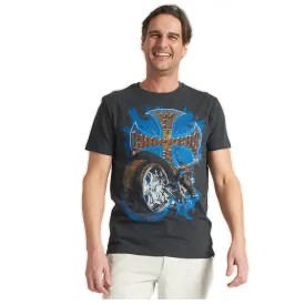 Polargear - Charcoal Graphic T-Shirt - Motorcycle