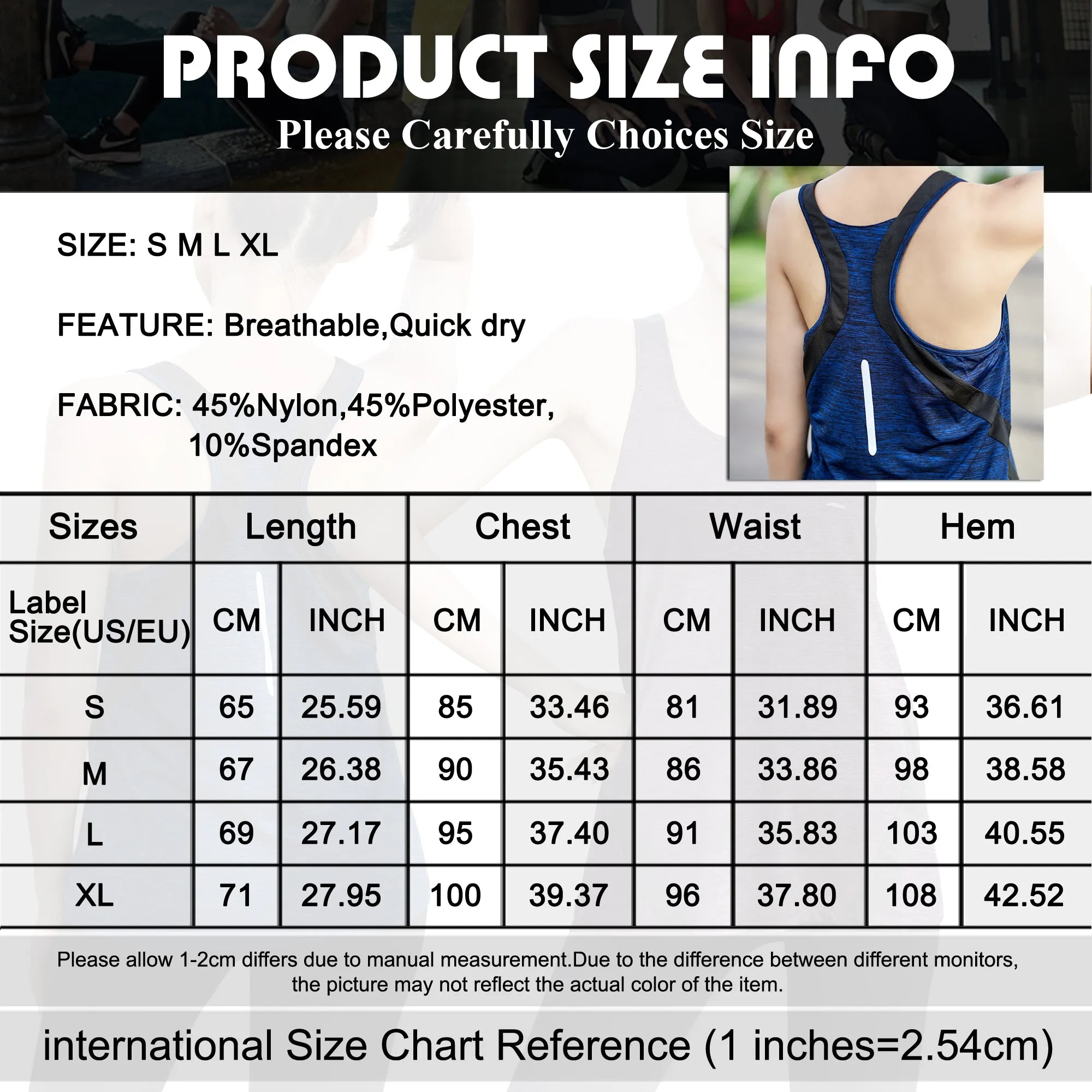 Sidiou Gruop Anniou Sleeveless Workout Tank Tops for Women Gym Athletic Breathable Running Tops Sun Protection Yoga Sport Vest