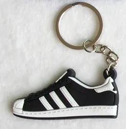 Silicone Jordan Shoes Superstars Keychain Key Chain Sneaker Car Key Holder Woman Men Bag Charm Accessories Key Rings Pendant