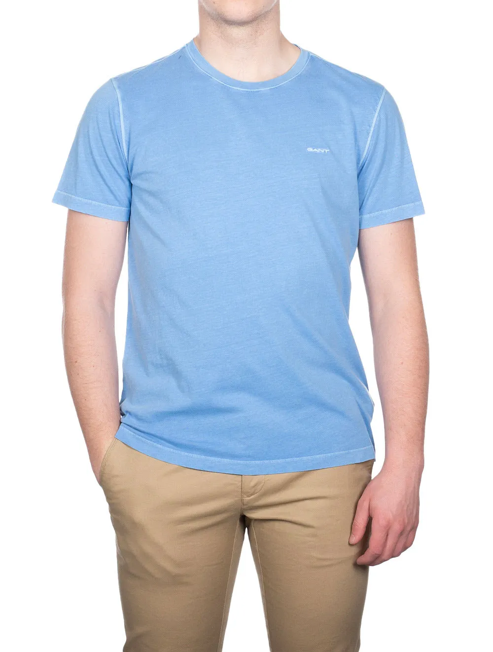 Sunfaded Short Sleeve T-Shirt Gentle Blue