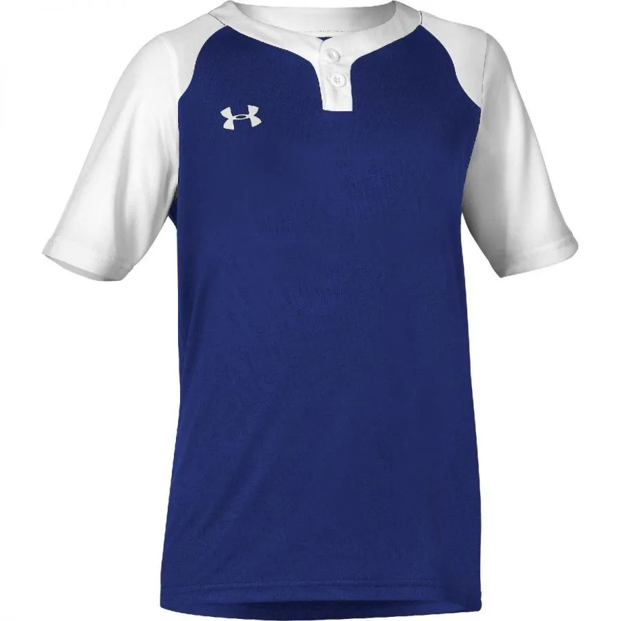 Under Armour Youth Next 2-Button Baseball Jersey