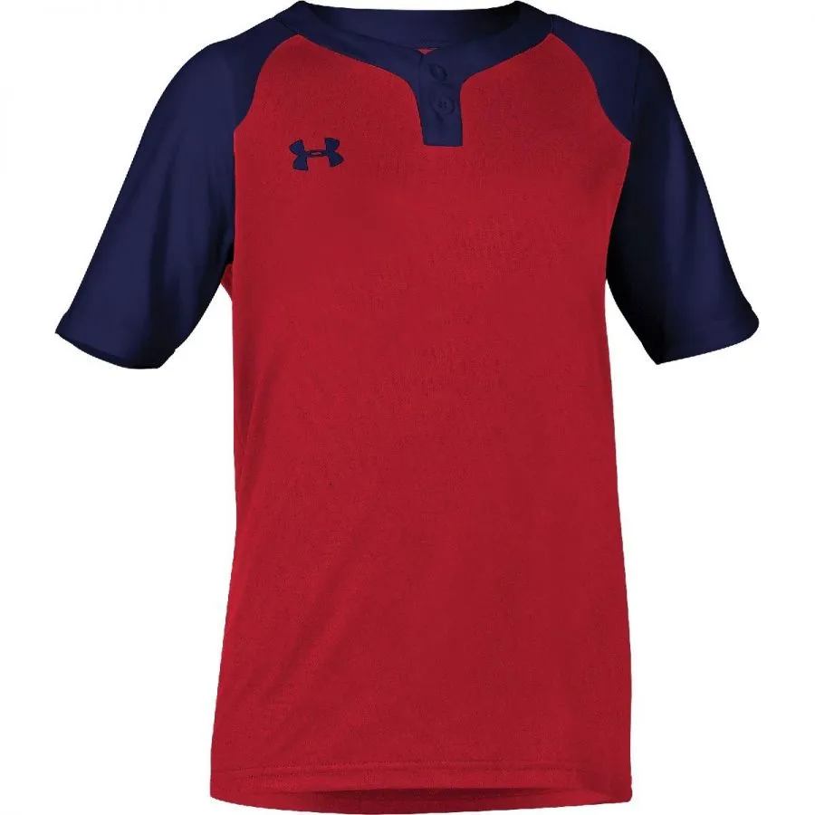 Under Armour Youth Next 2-Button Baseball Jersey