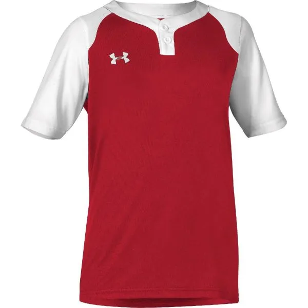 Under Armour Youth Next 2-Button Baseball Jersey