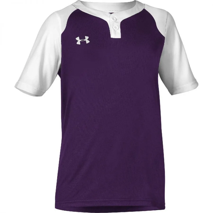 Under Armour Youth Next 2-Button Baseball Jersey