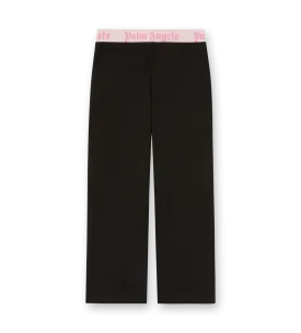 Wide Leg Sweatpants Black