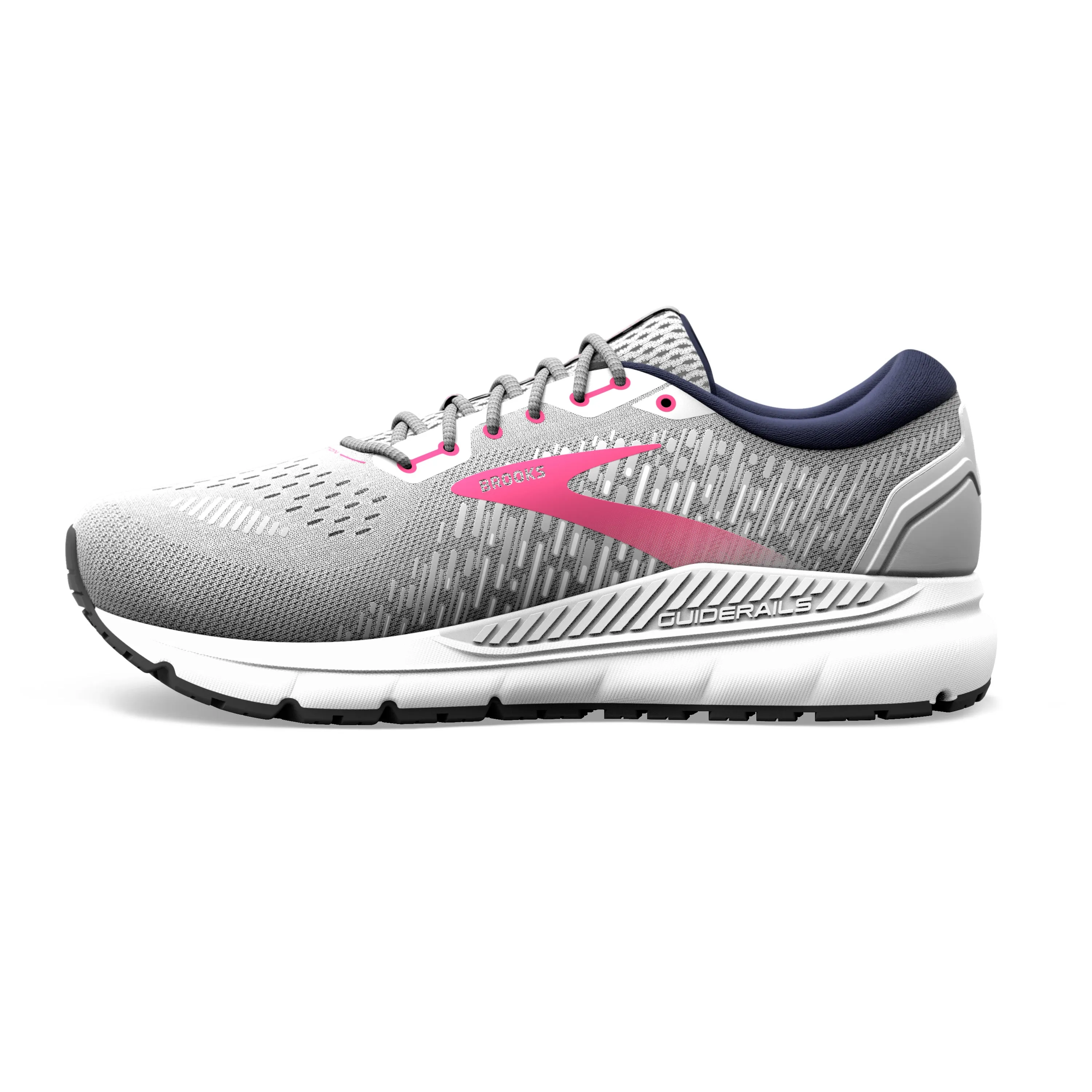 Women's Brooks Addiction GTS 15 Color: Oyster/Peacoat/Rose (EXTRA WIDE WIDTH)